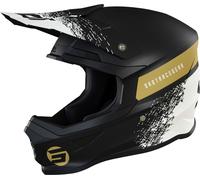 Shot Furious Roll Casque de motocross, Noir/Or, Taille XL (61/62)
