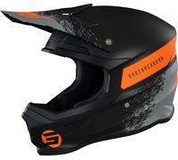 Shot Furious Roll Casque de motocross, noir/orange, Taille XL (61/62)
