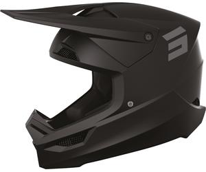 Shot Furious Solid Casque de motocross, noir, taille XS pour homme