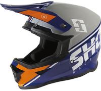 Shot Furious Spirit casque de motocross, gris/bleu, S (55/56)