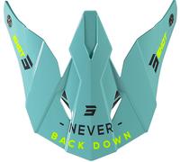 Shot Furious Storm Crête de casque d’enfants, vert pour des gamins