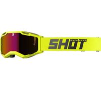 Shot Iris 2.0 Solid Lunettes de motocross, jaune, Taille unique