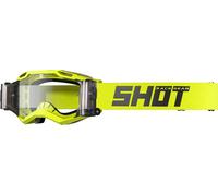Shot Iris 2.0 Solid Roll-Off Lunettes de motocross, transparent pour homme