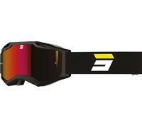 SHOT IRIS 2.0 TECH Brille matt schw.-neon gelb-Glas rainbow versp.