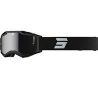 Shot Iris 2.0 Tech Lunettes de motocross, noir/gris, Taille unique