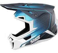 Shot Lite Challenger Casque de motocross, bleu, taille M pour homme