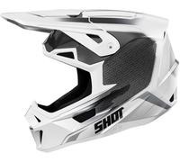 §Casque Cross Shot Lite Challenger Noir-Blanc Nacré§