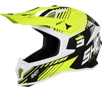 Shot Lite Fury Casque de motocross, noir-jaune, taille L pour homme