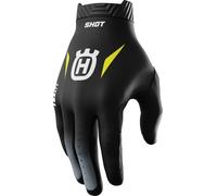 Shot Lite HVA Gants de motocross, noir, taille L pour homme
