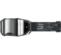 SHOT LITE PATROL Brille matt grau-Glas silber versp.