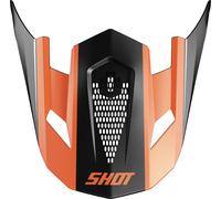 SHOT LITE S10 Helmschild matt orange