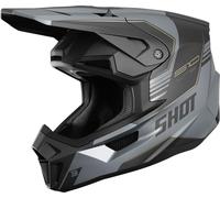 Shot Lite S10 Mips Casque de motocross, noir/gris, Taille XL (61/62)