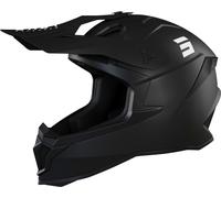 Shot Lite Solid 2.0 Casque de motocross, Noir mat, Taille L (59/60)