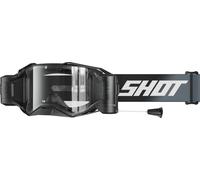 Shot Race Gear Lite Solid Off-road Goggles Noir One Size / Clear/Cat0