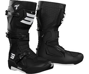 SHOT, Paire de Bottes Moto Cross Race 6 Black, 44