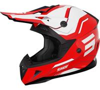 Shot Pulse Lines casque de motocross, rouge/blanc, M (57/58)