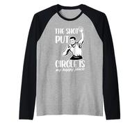 Shot Put Circle, motif My Happy Place Manche Raglan