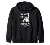 Shot Put Circle, motif My Happy Place Sweat à Capuche