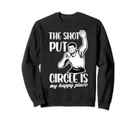 Shot Put Circle, motif My Happy Place Sweatshirt