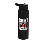 Shot Put : repousser les limites du lancer du poids Stainless Steel Insulated Water Bottle