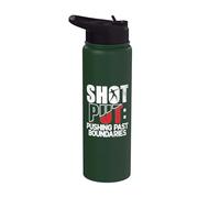 Shot Put : repousser les limites du lancer du poids Stainless Steel Insulated Water Bottle