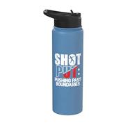 Shot Put : repousser les limites du lancer du poids Stainless Steel Insulated Water Bottle
