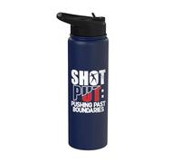 Shot Put : repousser les limites du lancer du poids Stainless Steel Insulated Water Bottle
