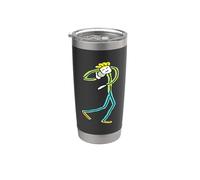 Shot Put Stickman Gobelet isotherme en acier inoxydable double paroi