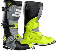 Shot Race 2 Bottes de motocross, gris/jaune, Taille 48