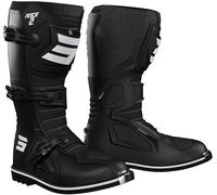 Shot Race 2 Bottes de motocross pour enfants, Noir/Blanc, Taille 31