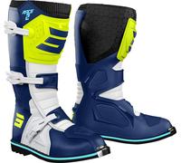SHOT RACE 2 KID Kinderstiefel blau-neon gelb 34