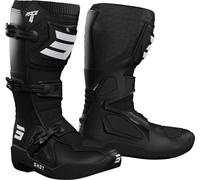 Shot Race 4 Bottes de motocross, Noir/Blanc, Taille 42