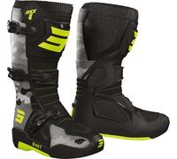 SHOT RACE 4 Stiefel camo neon gelb 47