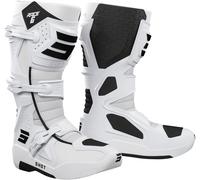 Shot Race 6 Bottes de motocross, noir-blanc, taille 41 pour homme