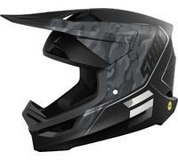 Casques moto cross SHOT RACE GEAR Race Camo Tactic Black Grey Matt M