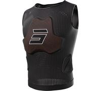 Shot Race D3O Gilet protecteur, noir, Taille M