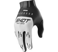 Shot Race Evo Gants de motocross, blanc, taille 2XL pour homme