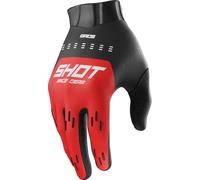Shot Race Evo Off-road Gloves Rouge 11