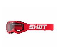 Shot Race Gear Assault 2.0 Solid Off-road Goggles Rouge Clear/CAT0