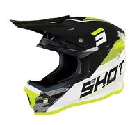 SHOT RACE GEAR Casque Furious Camo Neon Yellow Glossy