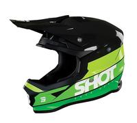 SHOT RACE GEAR Casque Furious Story Green Glossy