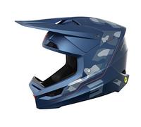 Casque moto cross SHOT RACE GEAR Race Battle Blue Matt M