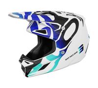 Shot Casque cross Speed Atomic Bleu brillant XL