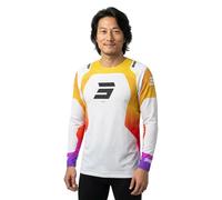 Shot Contact Ionyx Maillot de motocross, blanc, taille M pour homme