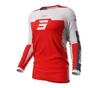 Shot Race Gear Contact Iron Long Sleeve Jersey Rouge M Homme
