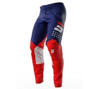 SHOT RACE GEAR Contact Pantalon, Camo Blue, 30W Mixte