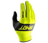 Shot Draw Sky Gants de motocross pour enfants, jaune, Taille 12/13