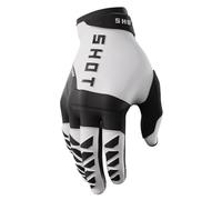 SHOT RACE GEAR Gants Moto Core White 11