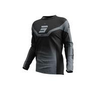 Shot Devo Blast Maillot de motocross, noir-gris, taille M pour homme