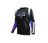 Shot Race Gear Devo Block Long Sleeve Jersey Noir XL Homme